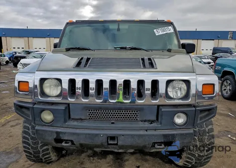 2004 Hummer H2 из США, поврежденный, VIN 5GRGN23U84H102789